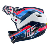 TLD D4 Polyacrylite Helmet MIPS - Block Blue / White