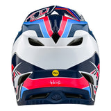 TLD D4 Polyacrylite Helmet MIPS - Block Blue / White