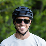 Smith Leadout PivLock Sunglasses - Black + Photochromic Clear to Gray Lens