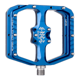 Burgtec Penthouse MK5 B-Rage Edition Steel Axle Flat Pedals