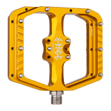 Burgtec Penthouse MK5 B-Rage Edition Steel Axle Flat Pedals