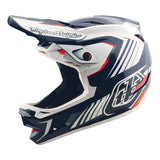 TLD 25.2 D4 Polyacrylite Helmet MIPS - Qualifier Blue / White