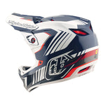 TLD 25.2 D4 Polyacrylite Helmet MIPS - Qualifier Blue / White