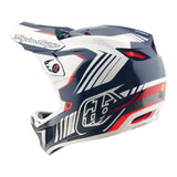 TLD 25.2 D4 Polyacrylite Helmet MIPS - Qualifier Blue / White