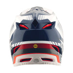 TLD 25.2 D4 Polyacrylite Helmet MIPS - Qualifier Blue / White