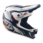 TLD 25.2 D4 Polyacrylite Helmet MIPS - Qualifier Blue / White