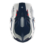 TLD 25.2 D4 Polyacrylite Helmet MIPS - Qualifier Blue / White