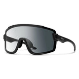 Smith Wildcat Sunglasses Matte Black - Photochromic Clear to Gray