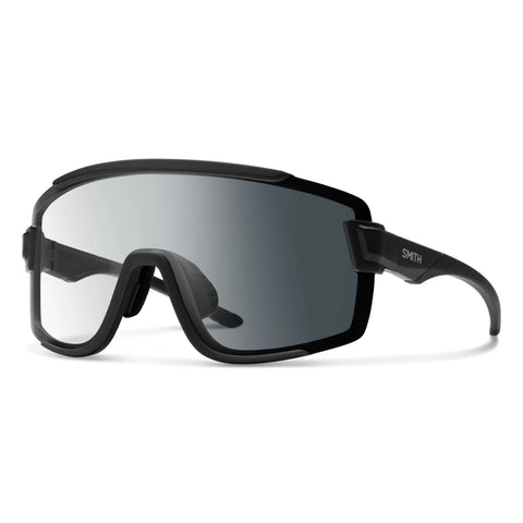 Smith Wildcat Sunglasses Matte Black - Photochromic Clear to Gray
