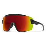 Smith Wildcat Sunglasses Matte Black - ChromaPop Red Mirror