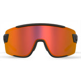 Smith Wildcat Sunglasses Matte Black - ChromaPop Red Mirror