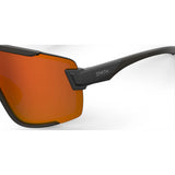 Smith Wildcat Sunglasses Matte Black - ChromaPop Red Mirror