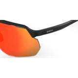Smith Motive Sunglasses Black - ChromaPop Red Mirror