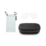 Smith Motive Sunglasses Black - ChromaPop Red Mirror
