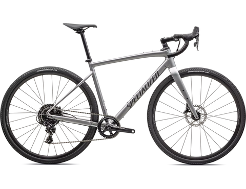 2023 Specialized Diverge Comp E5 Satin Silver Dust / Smoke