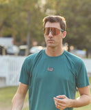 Smith Vert Sunglasses ChromaPop - Matte Alpine Green / Rose Gold Mirror