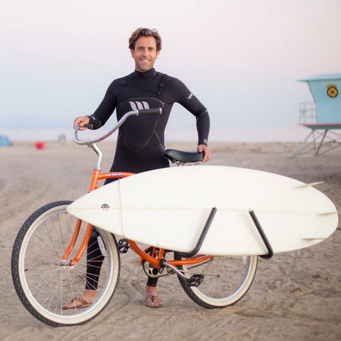 Moved By Bikes Surfboard Bike Rack - Shortboard
