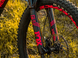 All Mountain Style Fork Guard Clear/Silver