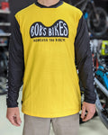Humps Jersey Long Sleeve Yellow / Black Youth
