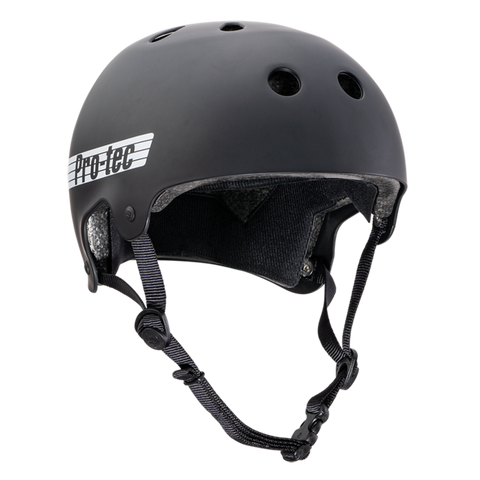 Pro-Tec Old School Chase Hawk Certified Helmet Matte Black