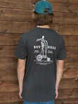 Masked Rider Tee Faded Black