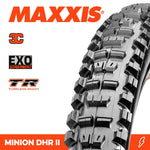 Maxxis Tyre Minion DHR II 27.5 X 2.4 WT 3C Terra EXO TR