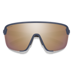 Smith Bobcat Sunglasses - Matte French Navy + ChromaPop Rose Gold Mirror Lens