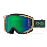 Smith Fuel V.2 Goggles - Spruce Safari + Green Sol-X Mirror Lens